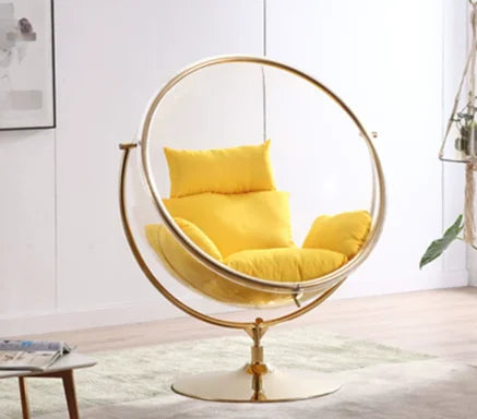 Modern Round Swing Chair With Stand