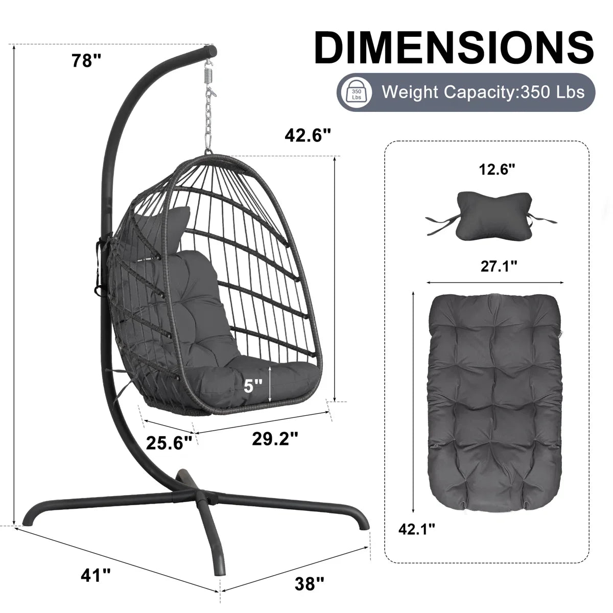 Hanging Egg Chair Indoor Swing